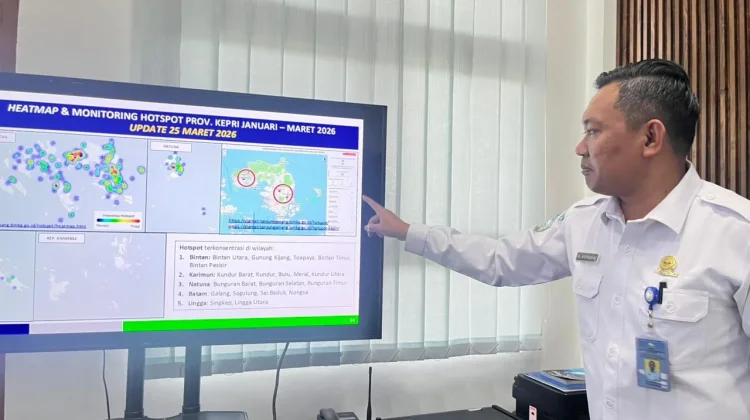 BMKG Ungkap 300 Hotspot Terjadi di Bintan Tiga Bulan