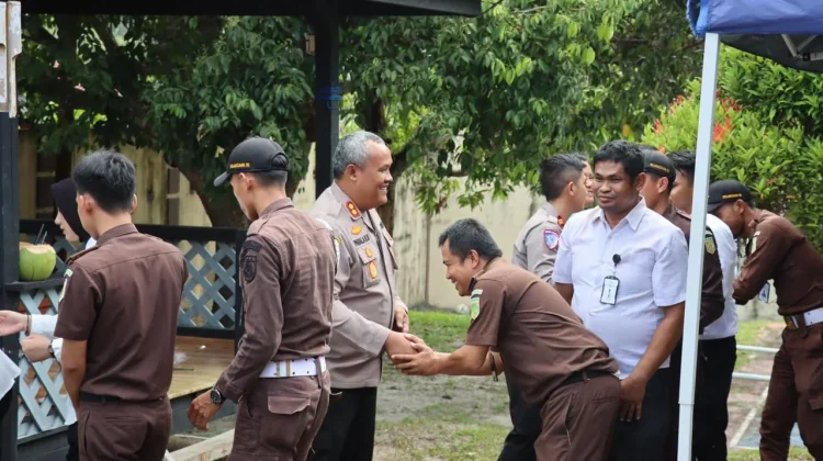 Kapolres Lingga Terima Kajari, Perkuat Sinergi Hukum