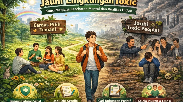Jauhi Lingkungan Toxic, Kunci Jaga Kesehatan Mental dan Kualitas Hidup