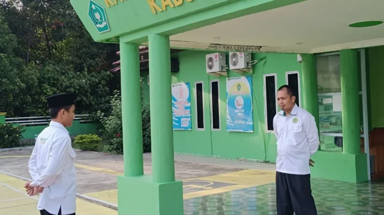 Kemenag Lingga Gelar Apel Perdana Pasca Libur Lebaran, Pegawai Diminta Disiplin