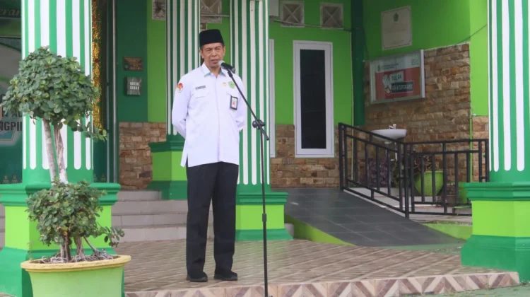 Kemenag Kota Tanjungpinang menggelar Apel Perdana usai Cuti Lebaran