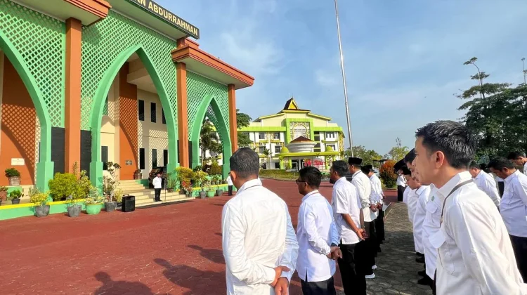 STAIN SAR Kepri Gelar Apel Perdana usai Idulfitri