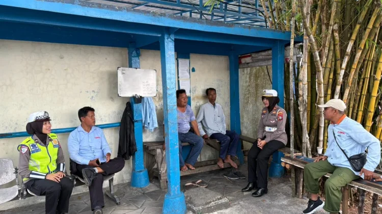 Satlantas Polresta Tanjungpinang Ajak Ojek Jadi Pelopor Keselamatan Jalan