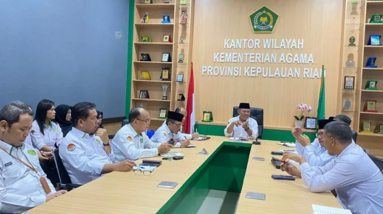 Kanwil Kemenag Kepri Gelar Rapat Persiapan Pemeriksaan BPK