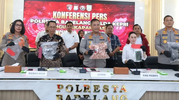 Polda Kepri Ungkap Tindak Pidana Pencurian dengan Pemberatan Fasilitas Umum