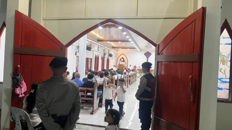 Pelaksanaan Ibadah Paskah di Kepulauan Anambas Berlangsung Lancar