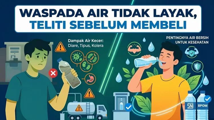 Waspada Air tidak Layak, Teliti sebelum Membeli