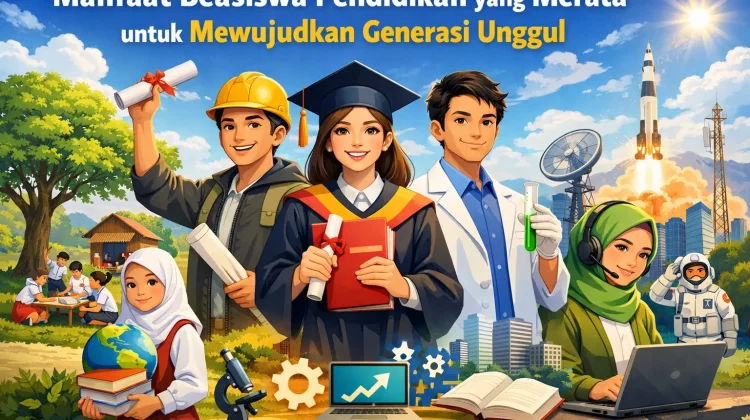 Manfaat Beasiswa, Pendidikan yang Merata untuk Mewujudkan Generasi Unggul
