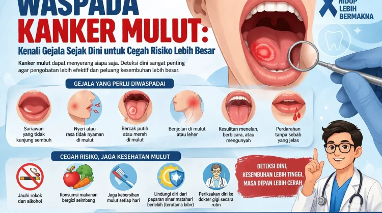 Waspada Kanker Mulut: Kenali Gejala sejak Dini untuk Cegah Risiko Lebih Besar
