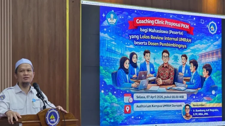 Coaching Clinic PKM UMRAH Mengasah Kreativitas Menyusun Proposal Mahasiswa