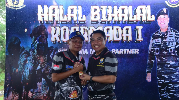 Koarmada I Pererat Sinergi Bersama Media lewat Halal Bihalal