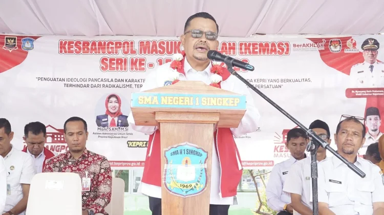 Kesbangpol Masuk Sekolah, Bentengi Pelajar Dari Pengaruh Negatif