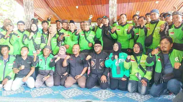 Wali Kota Lis melakukan kegiatan Silaturahmi Bersama Mitra Gojek