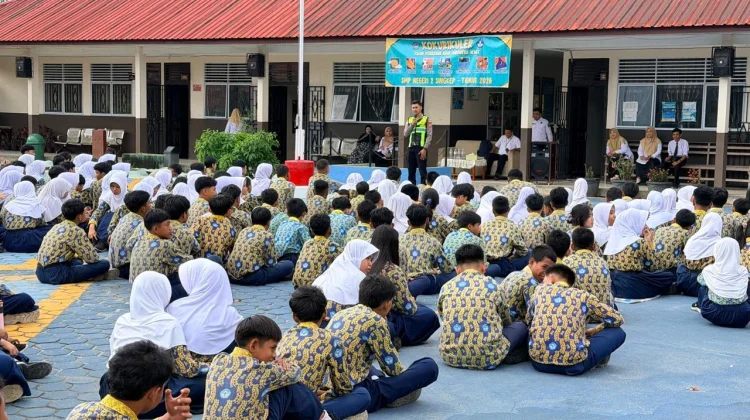 Satlantas Masuk Sekolah, Pelajar Dilarang Balap Liar
