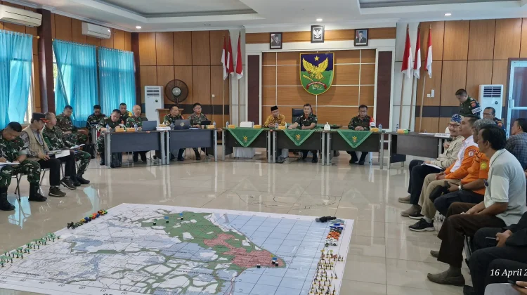Letjen Kunto Pimpin Latihan TFG Antisipasi Gempa Megathrust