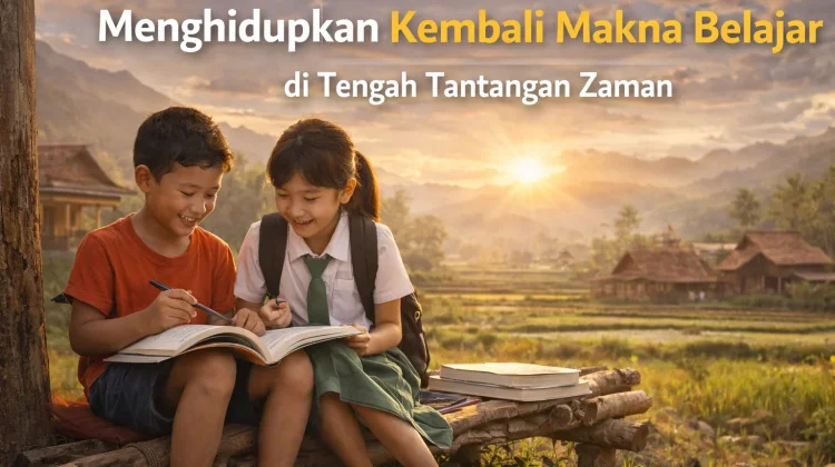 Menghidupkan Kembali Makna Belajar di tengah Tantangan Zaman