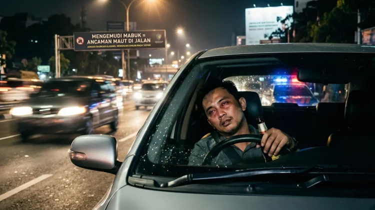 Pengendara Mabuk Ancam Keselamatan Pengguna Jalan Lainnya