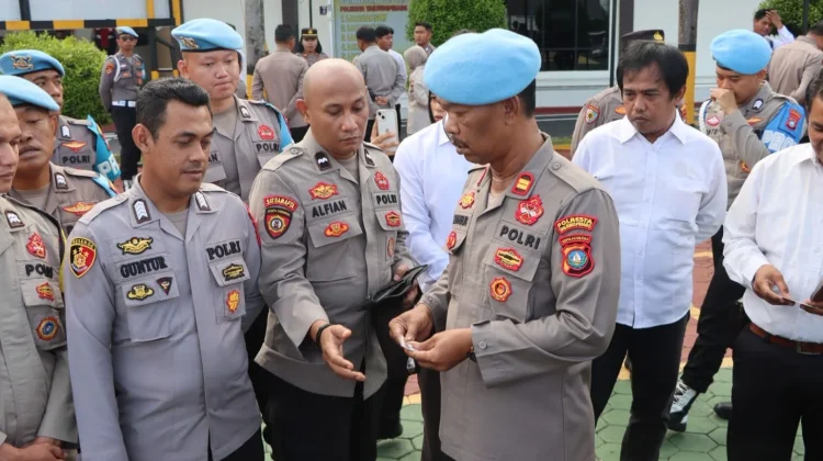 Ops Gaktibplin Polresta Tanjungpinang Perkuat Disiplin dan Profesionalisme