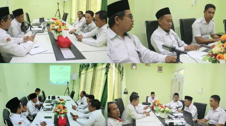 Kakankemenag Anambas Optimalkan Layanan Keagamaan dan Evaluasi Kinerja Penyulu