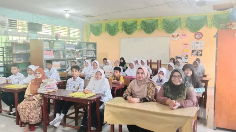 Kader MTsN Tanjungpinang Siap Jadi Pelopor Membaca