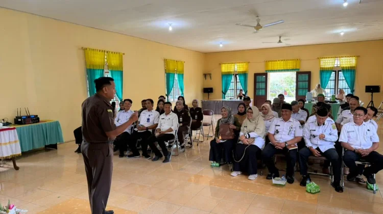 Kajari Lingga Sosialisasi Ketahanan Pangan di Singkep