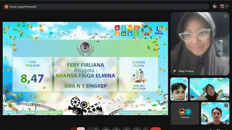 Pelajar Kepri Kampanyekan Cinta Lingkungan lewat Lomba
