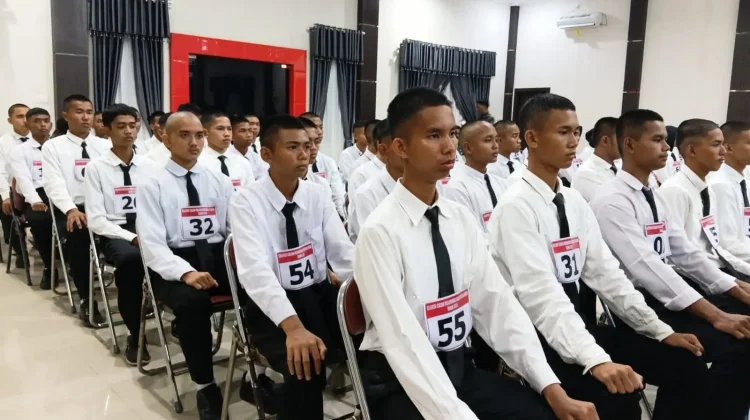 Sebanyak 66 Peserta Bersaing di Paskibra Lingga