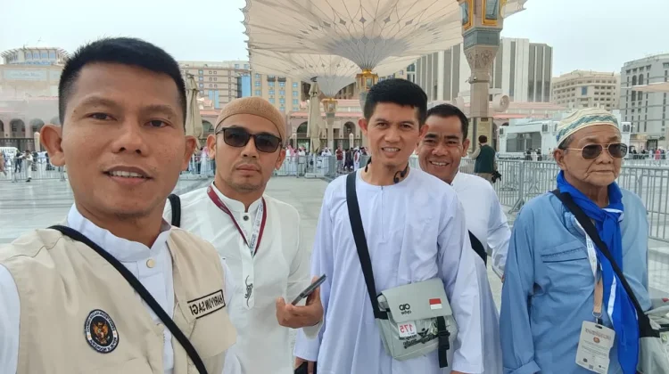 Rangkaian Ibadah Jemaah Haji Tanjungpinang di Tanah Suci Berjalan Lancar