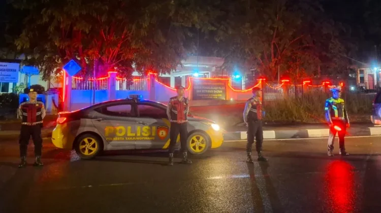 Jaga Kondusifitas Kamtibmas Polresta Tanjungpinang Gelar Patroli KRYD