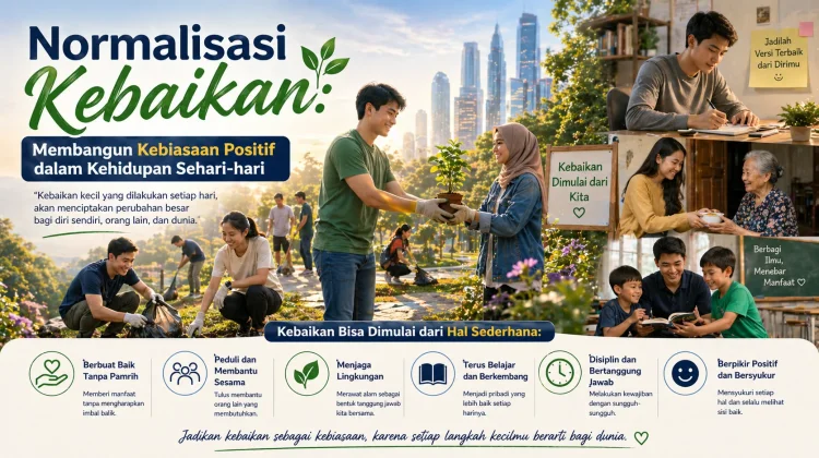 Normalisasi Kebaikan: Membangun Kebiasaan Positif dalam Kehidupan Sehari-hari