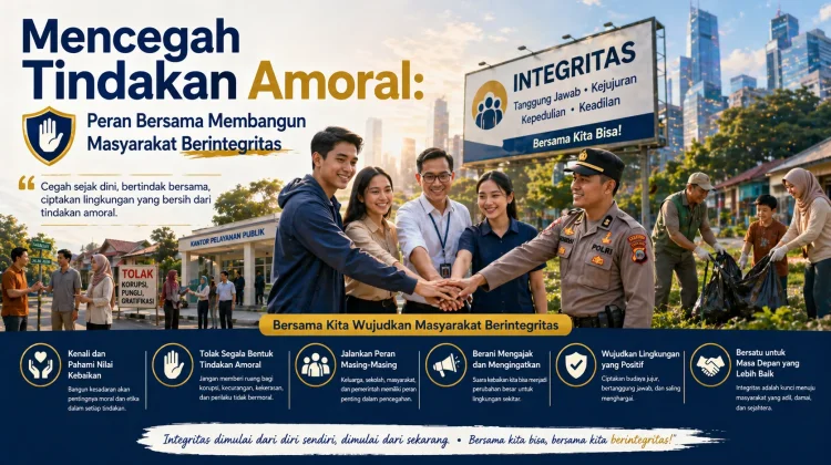 Mencegah Tindakan Amoral: Peran Bersama Membangun Masyarakat Berintegritas