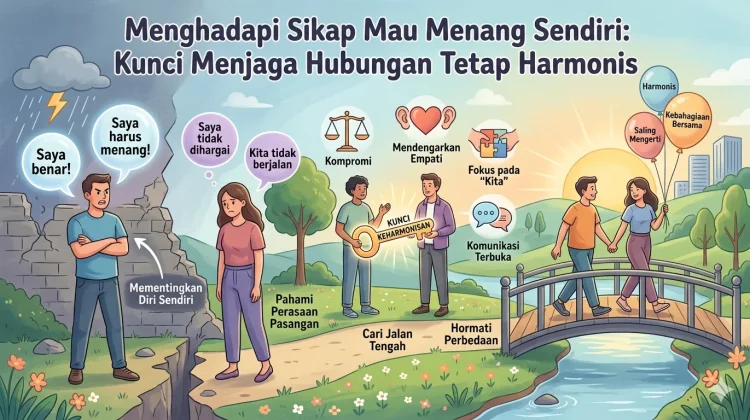 Menghadapi Sikap Mau Menang Sendiri: Kunci Menjaga Hubungan Tetap Harmonis