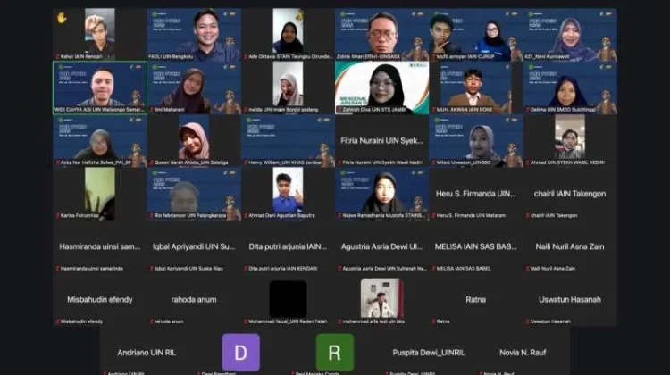 Mahasiswa PTKIN Ikuti Pelatihan Duta Informasi PMB 2026 Secara Daring