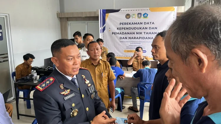 Disdukcapil Bintan Layani Perekaman E-KTP untuk 147 WBP Lapas Narkotika