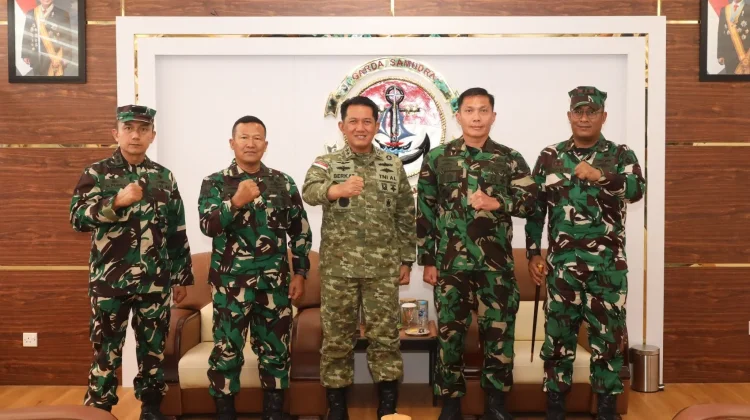 Perkuat Sinergi Pembinaan Prajurit, Dankodaeral IV Terima Courtesy Call Dansatdi