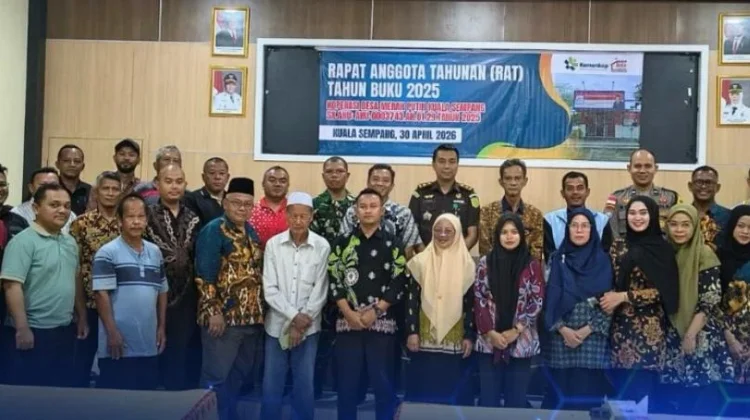Koperasi Desa Merah Putih Kuala Sempang Gelar RAT Tahun Buku 2025