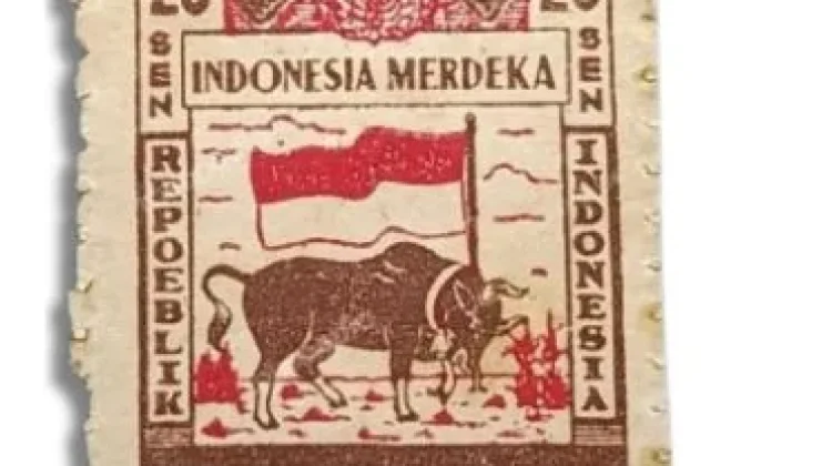 Prangko Pertama RI Jadi Simbol Semangat Kemerdekaan
