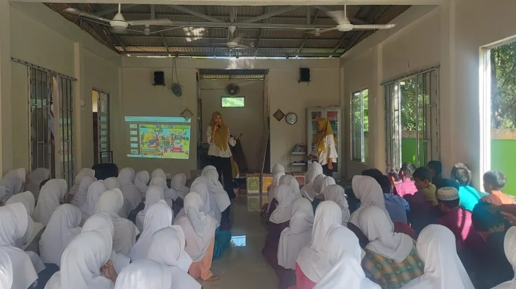 SMPN 16 Tanjungpinang Resmi Jadi Mitra Hijau Bank Sampah KKBS