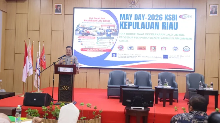 Polda Kepri Edukasi Hak Buruh dan Keselamatan Kerja
