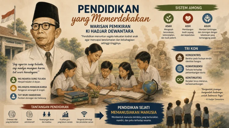 Pendidikan yang Memerdekakan: Warisan Pemikiran Ki Hadjar Dewantara