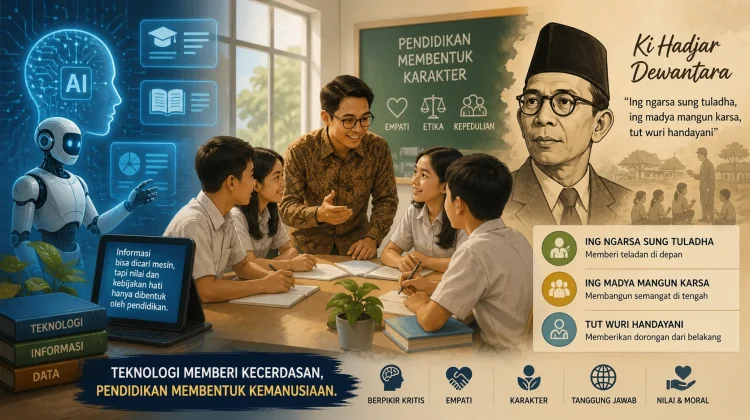 Relevansi Ajaran Ki Hadjar Dewantara di Era Kecerdasan Buatan