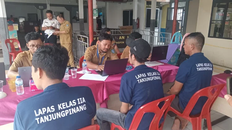 Lapas Tanjungpinang Ajukan 695 KTP untuk Warga Binaan