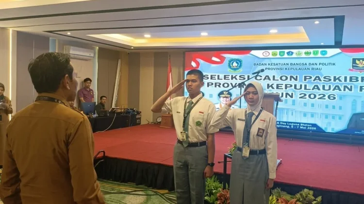 Sebanyak 50 Pelajar Kepri Ikuti Seleksi Paskibraka 2026