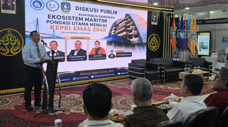 Diskusi Publik Ekosistem Maritim, UMRAH Dorong Kepri Emas 2045