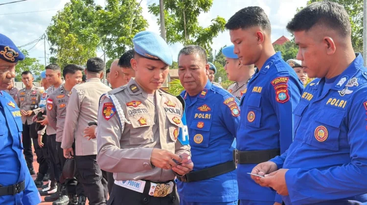 Propam Polres Bintan Gelar Operasi Gaktibplin