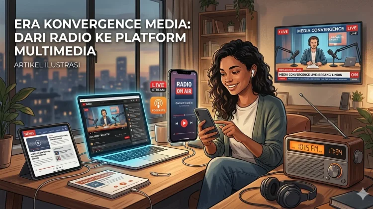 Era Konvergensi Media dari Radio ke Platform Multimedia