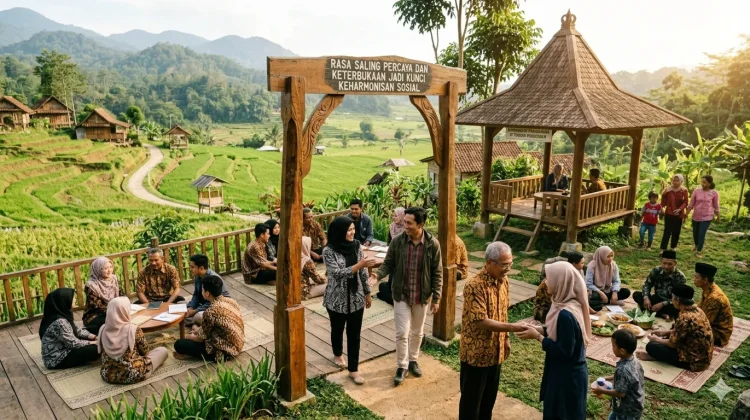 Rasa Saling Percaya dan Keterbukaan Jadi Kunci Keharmonisan Sosial