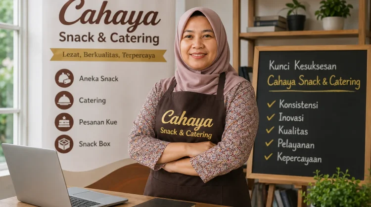 Konsistensi Inovasi, Cahaya Snack & Catering Tetap Bertahan