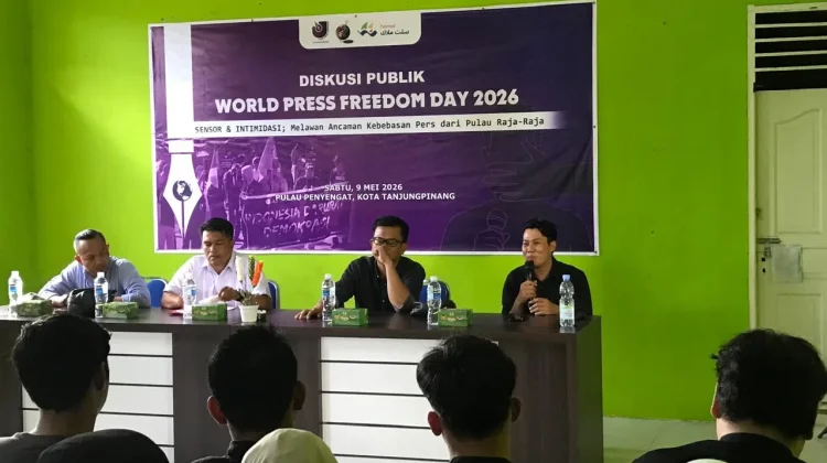 Diskusi AJI Tanjungpinang Bahas Sensor dan Intimidasi terhadap Jurnalis