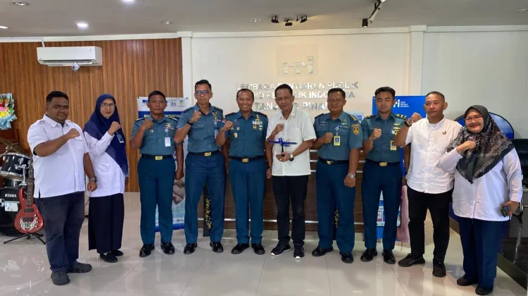 Lanudal Tanjungpinang Kunjungi RRI, Pererat Komunikasi Publik